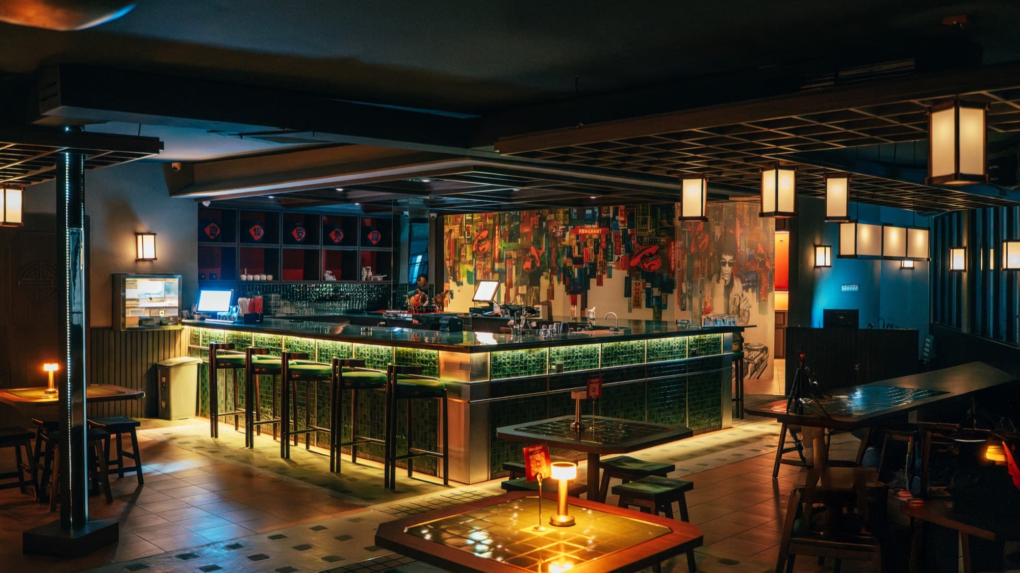 Inside a Festive Fields venue