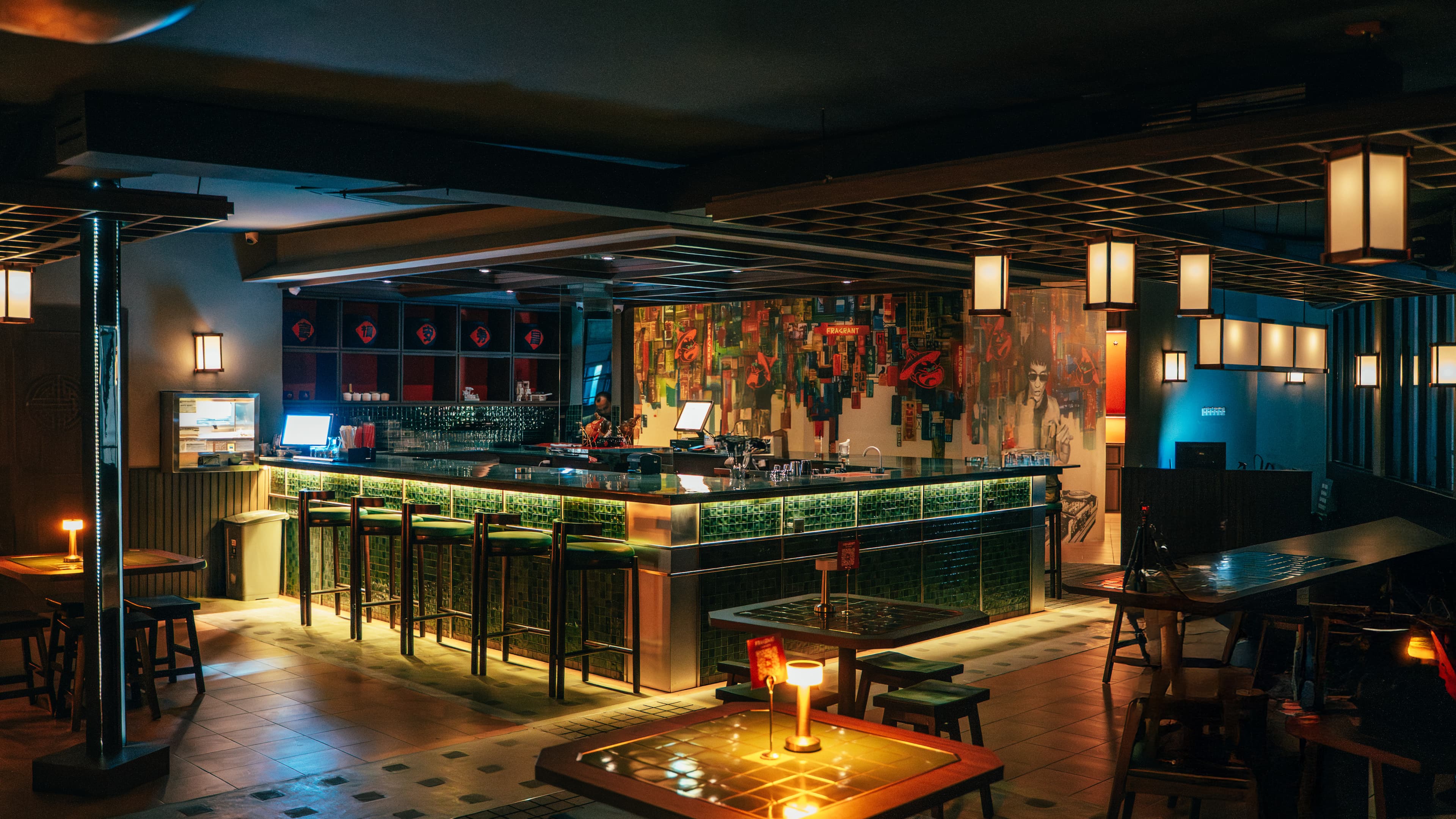 Inside a Festive Fields venue