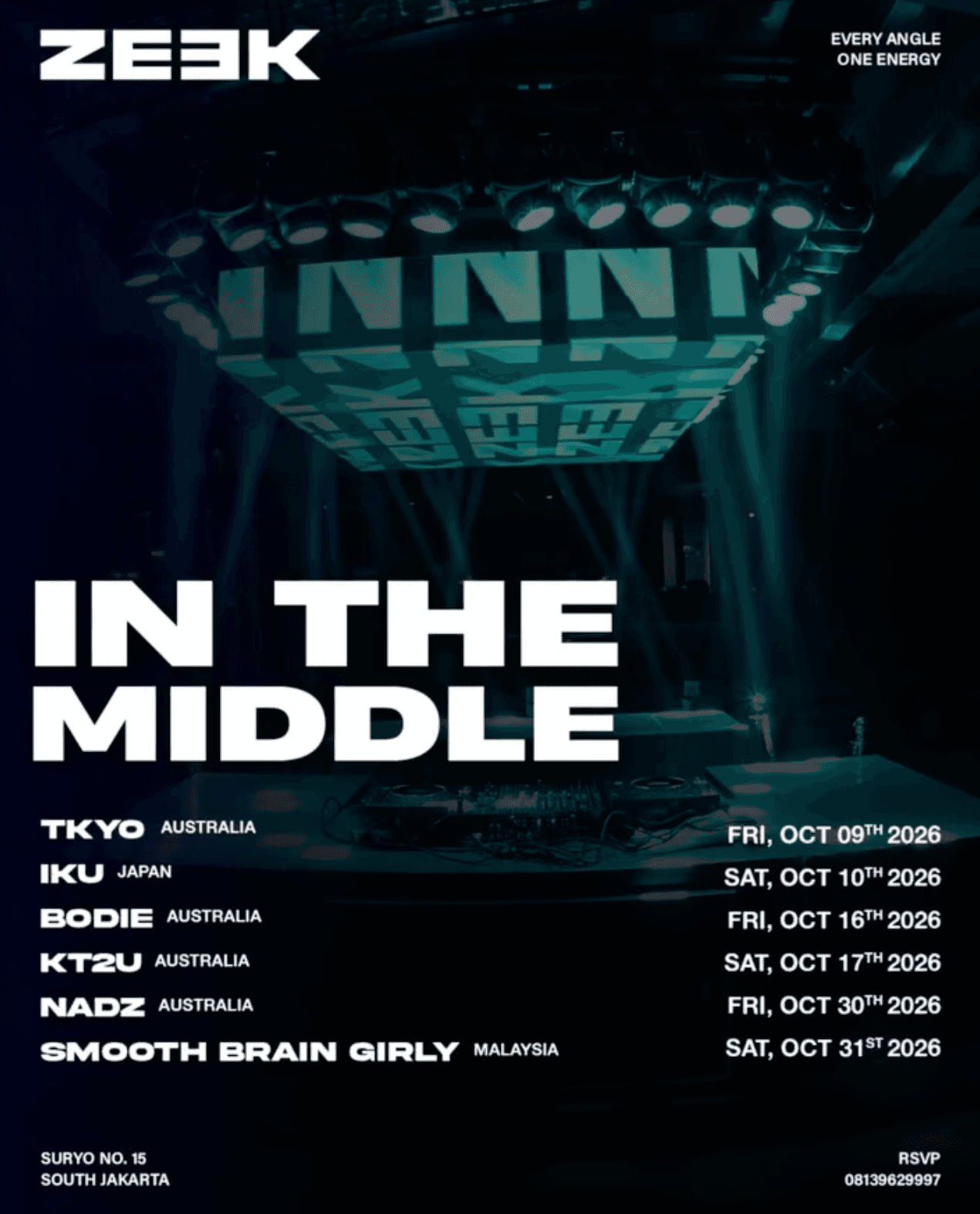 In The Middle 9 - 31 October 2026