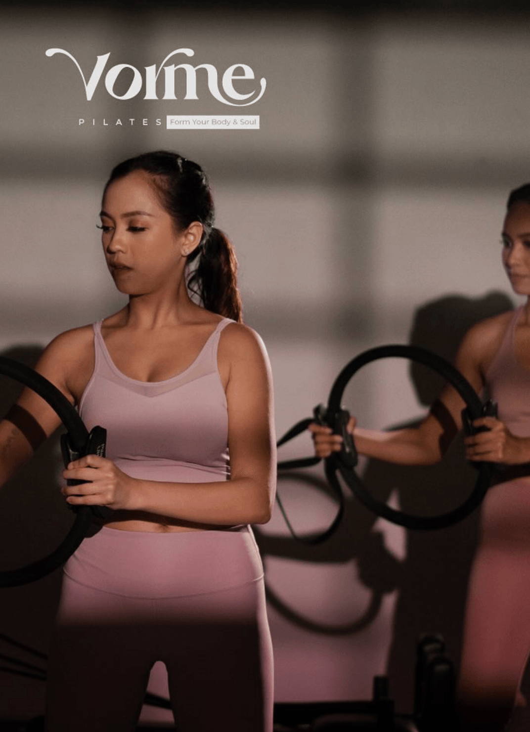 Vorme Pilates signature group reformer session