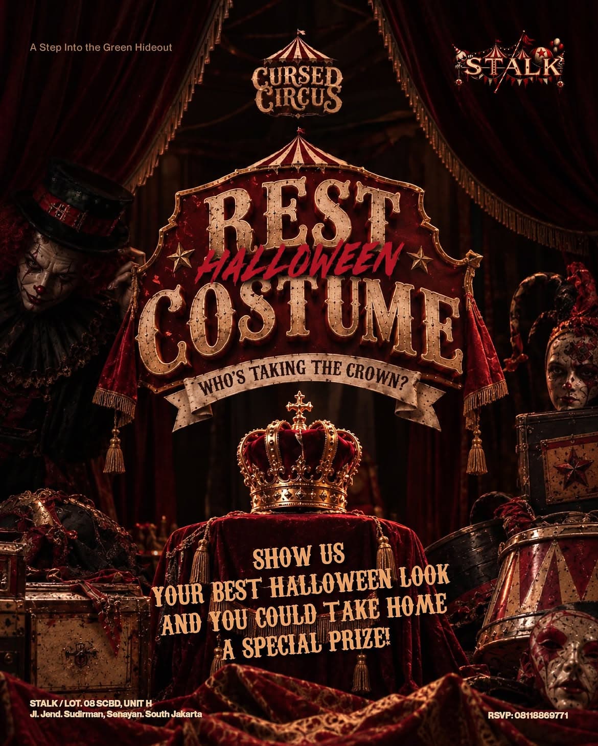 Cursed Circus 29 October - 1 November